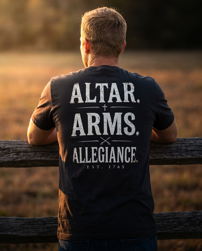 Altar. Arms. Allegiance. — The Creed