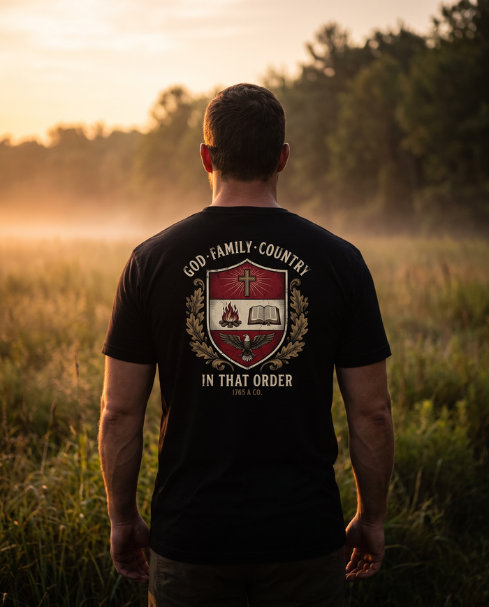 God, Family, Country — In That Order