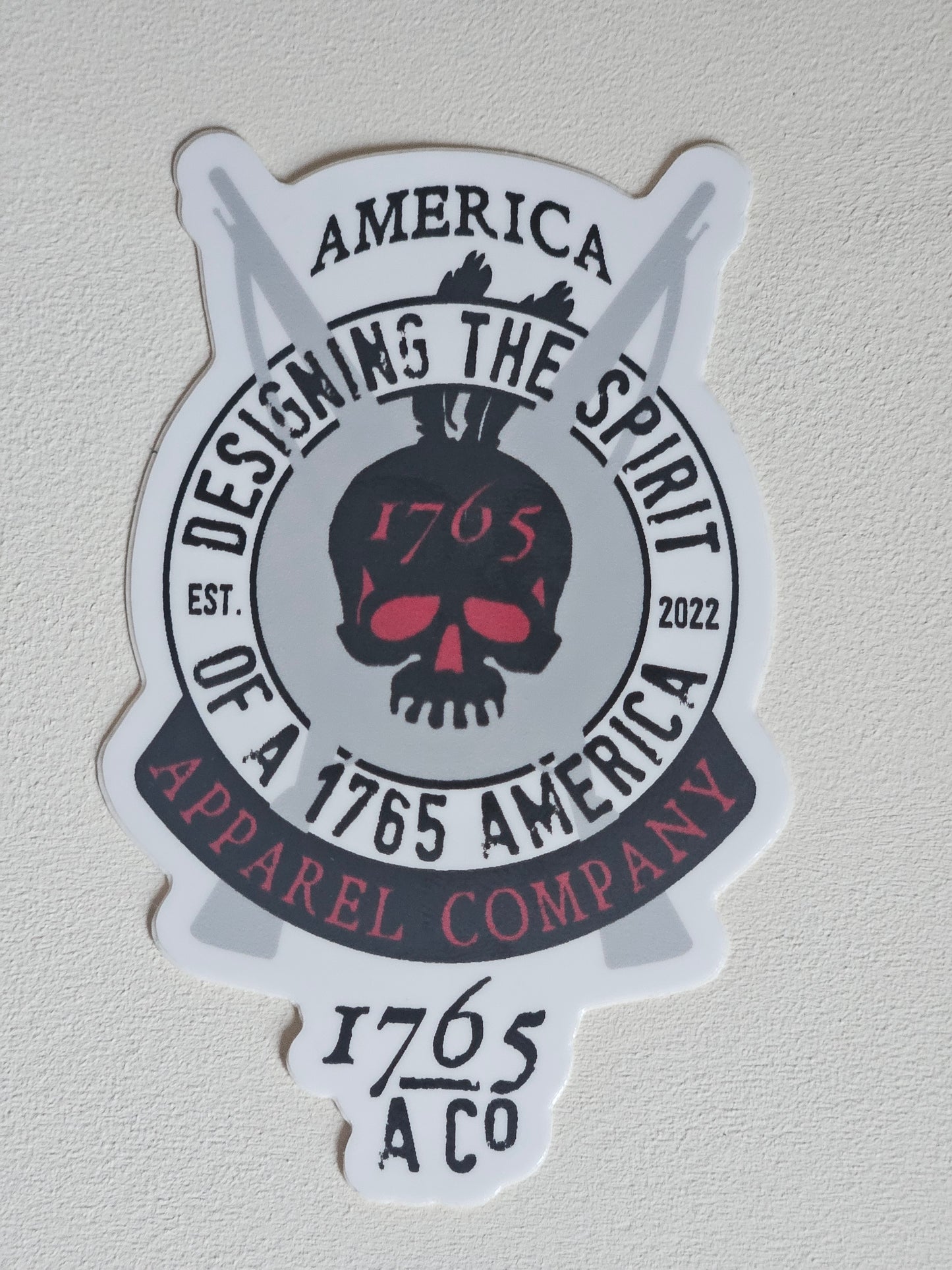 Die Cut 1765 Sticker