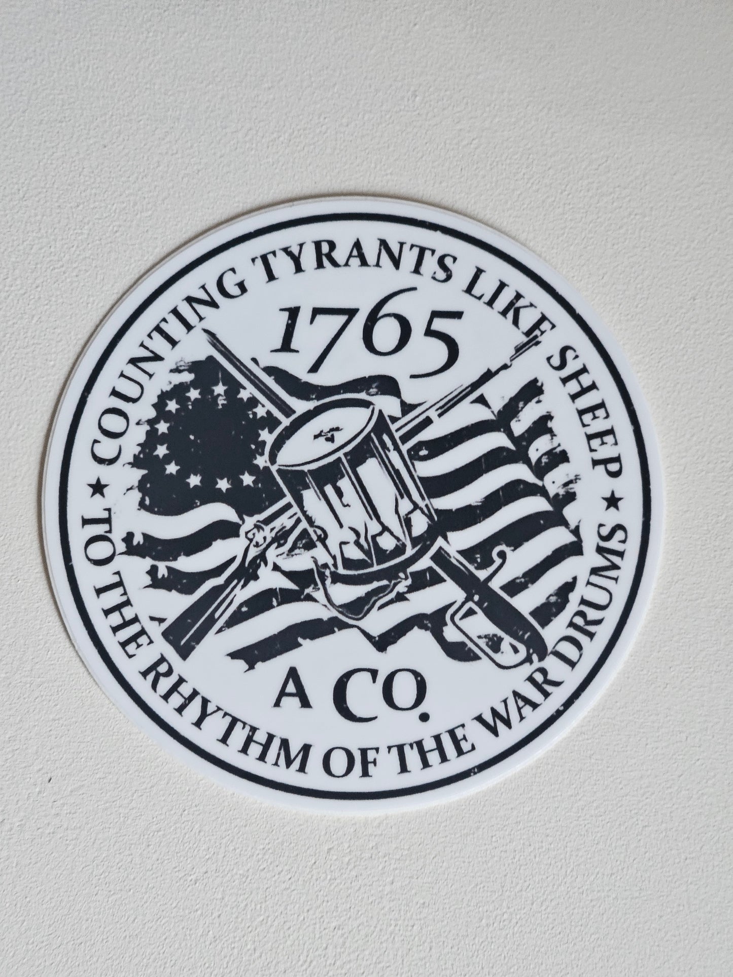 Counting Tyrants Sticker