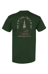 One If by Land Two If by Sea Old North Church &mdash; view 6