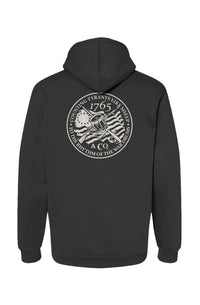 Counting Tyrants Like Sheep USA Made Hoodie &mdash; view 2
