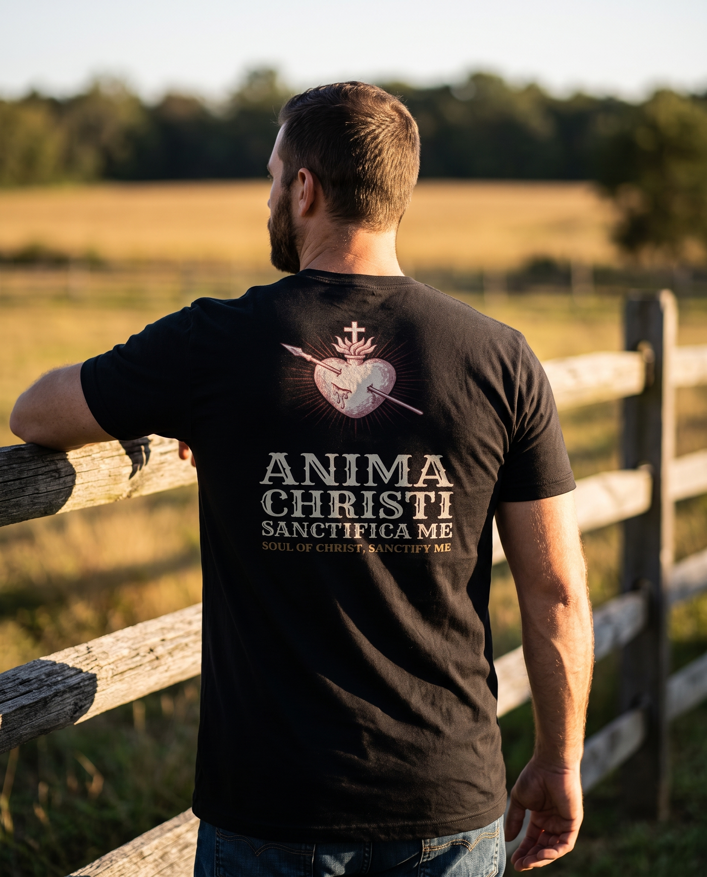 Anima Christi Black lifestyle